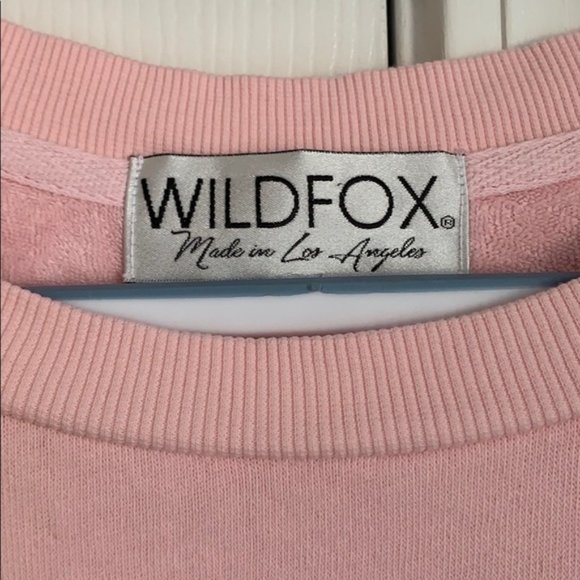 Wildfox Naughty Nice Whatever Sweatshirt Size M - Picture 4 of 6